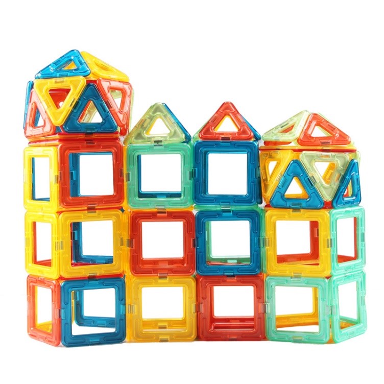 Magnetic square building blocks deals